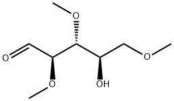 D-Ribose, 2,3,5-tri-O-methyl- Structure