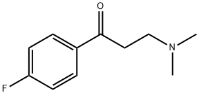 1-Propanone, 3-(dimethylamino)-1-(4-fluorophenyl)- Structure