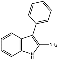 1H-Indol-2-amine, 3-phenyl- Structure