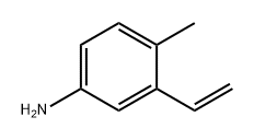 Benzenamine, 3-ethenyl-4-methyl- Structure