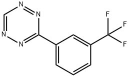 3-(3-trifluoromethyl-phenyl)-[1,2,4,5]tetrazine Structure