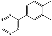 3-(3,4-Dimethylphenyl)-s-tetrazin Structure