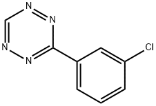 3-(3-chloro-phenyl)-[1,2,4,5]tetrazine Structure