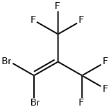 1-Propene, 1,1-dibromo-3,3,3-trifluoro-2-(trifluoromethyl)- Structure