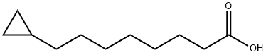 8-cyclopropyloctanoic acid 구조식 이미지