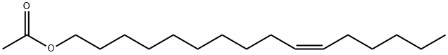 10-Hexadecen-1-ol, acetate, (10Z)- (9CI) Structure