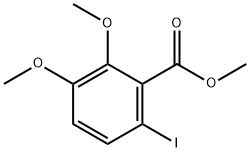 Benzoic acid, 6-iodo-2,3-dimethoxy-, methyl ester Structure