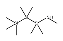 Tetrasilane, 1,1,1,2,2,3,3,4,4-nonamethyl- Structure