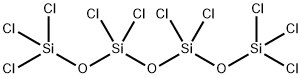 Tetrasiloxane, 1,1,1,3,3,5,5,7,7,7-decachloro- 구조식 이미지