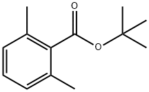 tert-butyl 2,6-dimethylbenzoate Structure