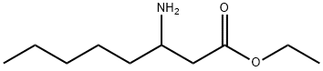 Octanoic acid, 3-amino-, ethyl ester 구조식 이미지