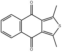 1,3-dimethylnaphtho[2,3-c]thiophene-4,9-dione Structure