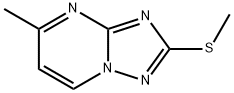 [1,2,4]Triazolo[1,5-a]pyrimidine, 5-methyl-2-(methylthio)- Structure