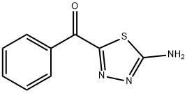 Methanone, (5-amino-1,3,4-thiadiazol-2-yl)phenyl- Structure