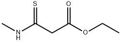 Propanoic acid, 3-(methylamino)-3-thioxo-, ethyl ester Structure