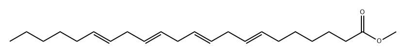 7,10,13,16-Docosatetraenoic acid, methyl ester, (7E,10E,13E,16E)- Structure