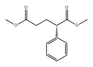 Pentanedioic acid, 2-phenyl-, 1,5-dimethyl ester, (2S)- 구조식 이미지