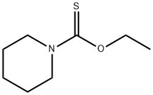 1-Piperidinecarbothioic acid, O-ethyl ester Structure