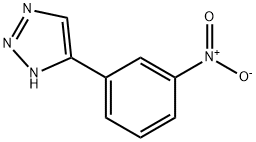 1H-1,2,3-Triazole, 5-(3-nitrophenyl)- Structure