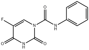 1(2H)-Pyrimidinecarboxamide, 5-fluoro-3,4-dihydro-2,4-dioxo-N-phenyl- 구조식 이미지