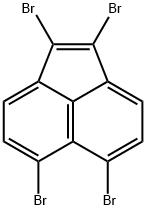 Acenaphthylene, 1,2,5,6-tetrabromo- Structure