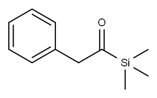 Ethanone, 2-phenyl-1-(trimethylsilyl)- Structure