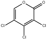 2H-Pyran-2-one, 3,4,5-trichloro- 구조식 이미지