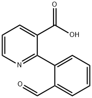 2-(2-Formylphenyl)nicotinic acid Structure