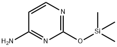 4-Pyrimidinamine, 2-[(trimethylsilyl)oxy]- 구조식 이미지