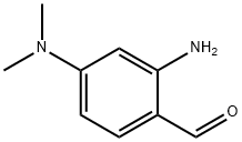 Benzaldehyde, 2-amino-4-(dimethylamino)- Structure