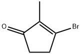 2-Cyclopenten-1-one, 3-bromo-2-methyl- Structure