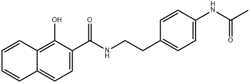 9-(4-(4-Fluorophenyl)-4-oxobutyl)-4-methyl-1-oxa-3,9-diazaspiro[5.5]undecan-2-one 구조식 이미지