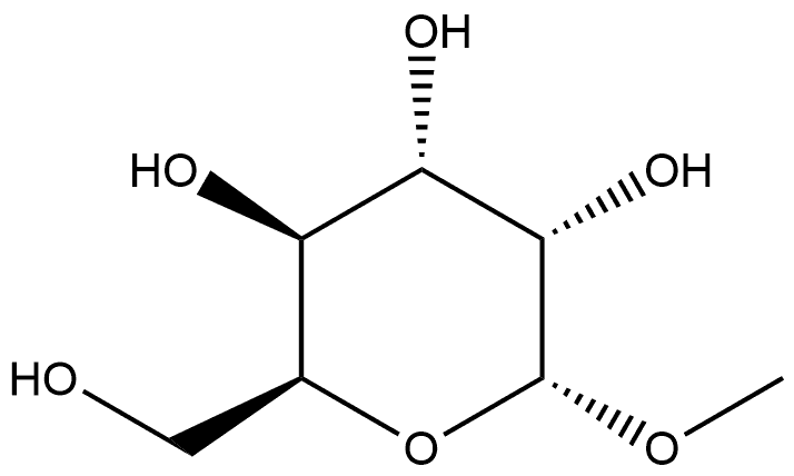 α-L-Gulopyranoside, methyl Structure