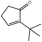 2-Cyclopenten-1-one, 2-(1,1-dimethylethyl)- 구조식 이미지