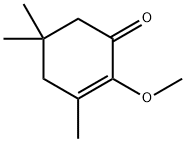 2-Cyclohexen-1-one, 2-methoxy-3,5,5-trimethyl- Structure