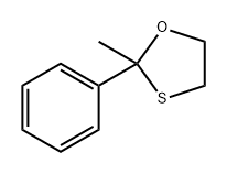 1,3-Oxathiolane, 2-methyl-2-phenyl- Structure