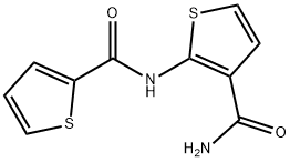 2-(thiophene-2-amido)thiophene-3-carboxamide Structure