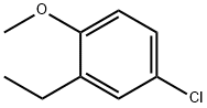 Benzene, 4-chloro-2-ethyl-1-methoxy- Structure