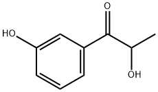 1-Propanone, 2-hydroxy-1-(3-hydroxyphenyl)- Structure
