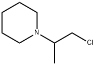 1-(2-chloro-1-methyl-ethyl)-piperidine Structure