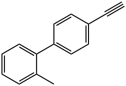 1,1'-Biphenyl, 4'-ethynyl-2-methyl- 구조식 이미지