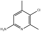 2-Pyridinamine, 5-chloro-4,6-dimethyl- Structure