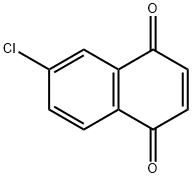 1,4-Naphthalenedione, 6-chloro- Structure