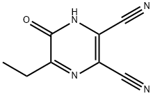 5-ethyl-6-hydroxypyrazine-2,3-dicarbonitrile Structure