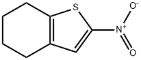 2-Nitro-4,5,6,7-tetrahydrobenzo[b]thiophene 구조식 이미지
