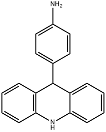 Benzenamine, 4-(9,10-dihydro-9-acridinyl)- Structure