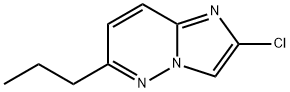 Imidazo[1,2-b]pyridazine, 2-chloro-6-propyl- Structure