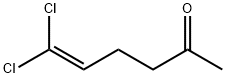 6,6-dichlorohex-5-en-2-one Structure