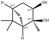 (1S,3S,4R,5S)-4,6,6-trimethylbicyclo[3.1.1]heptane-3,4-diol Structure