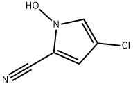 1H-Pyrrole-2-carbonitrile, 4-chloro-1-hydroxy- Structure